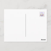 笑顔のバニー&イースターエッグ – エッグセラント春 ポストカード (裏面)