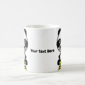 笑顔のパンダ コーヒーマグカップ (中央)