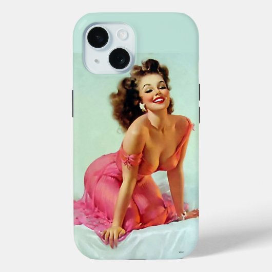 笑顔のピンアップ Case-Mate iPhoneケース (裏面)