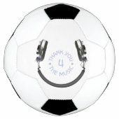 笑顔のヘッドフォン サッカーボール (正面)