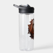 笑顔のベビーオランウータン母アーム ウォーターボトル (右面)