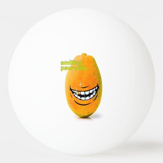 笑顔のポーパウはGoue Tandに出会った 卓球ボール (正面)