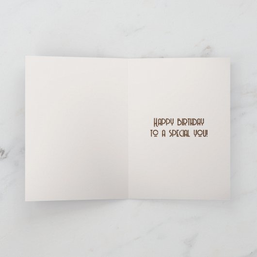 笑顔のラテ誕生日 カード (内部)