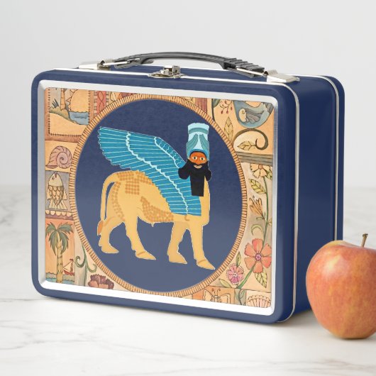 笑顔のラマスメタルランチボックス メタルランチボックス (インサイチュ)