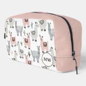 笑顔のラマ模様 ドップキット (右コーナー)