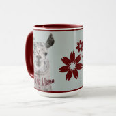 笑顔のラマ・マグ マグカップ (正面左)