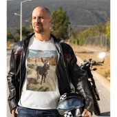 笑顔のロバ、オートマン アリゾナ州、ルート66 Tシャツ