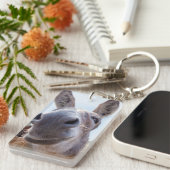 笑顔のロバ キーホルダー (正面右)