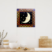 笑顔の三日月 ポスター (キッチン)