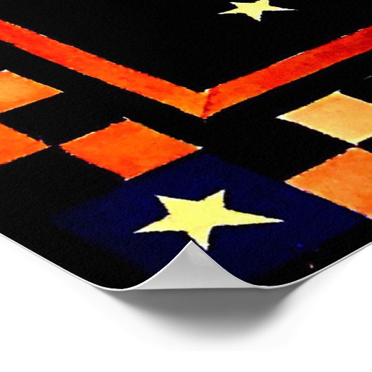 笑顔の三日月 ポスター (角)