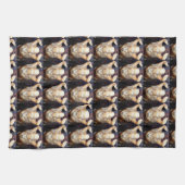 笑顔の仏様タオル キッチンタオル (横)