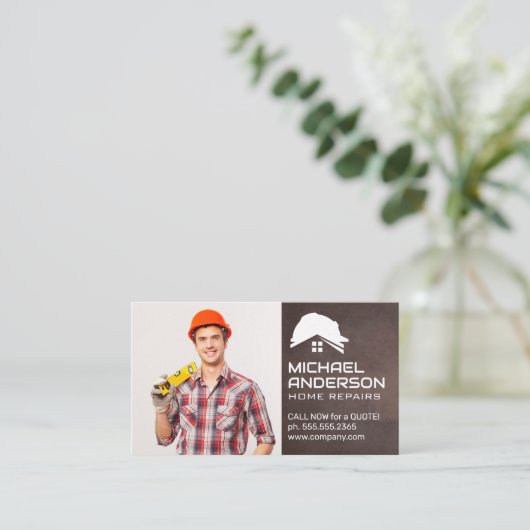 笑顔の便利屋 名刺 (スタンド正面)