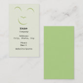 笑顔の名刺 名刺 (正面/裏面)