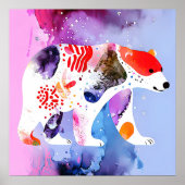 笑顔の天のクマ ポスター (正面)