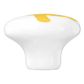 笑顔の太陽の引き出しノブ セラミックノブ (側面)