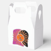 笑顔の太陽の顔の愛用ボックス フェイバーボックス (オープン)