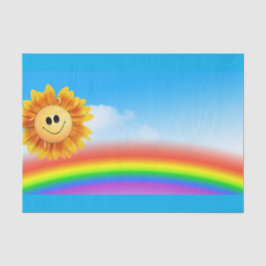 笑顔の太陽カラフルティッシュペーパー 薄葉紙