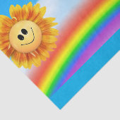 笑顔の太陽カラフルティッシュペーパー 薄葉紙 (詳細)