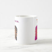 笑顔の太陽顔磁石 モーフィングマグカップ (中央)