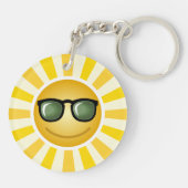 笑顔の太陽 キーホルダー (裏面)