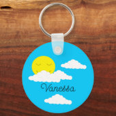 笑顔の太陽 キーホルダー (裏面)