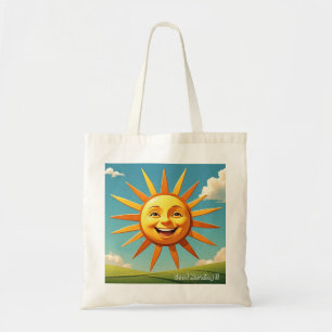 「笑顔の太陽」 トートバッグ