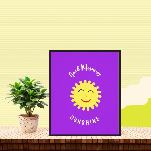 笑顔の太陽 フォトプリント           