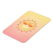 笑顔の太陽 マグネット (左側)