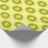 笑顔の太陽 ラッピングペーパー (角)