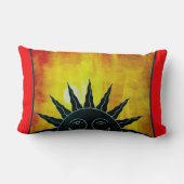 笑顔の太陽 ランバークッション (裏面)