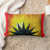 笑顔の太陽 ランバークッション (ブランケット)