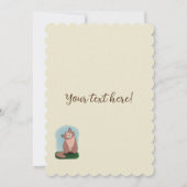 笑顔の子猫私を幸せにしてくれてありがとう (裏面)