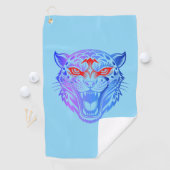 笑顔の子猫 ゴルフタオル (インサイチュ)