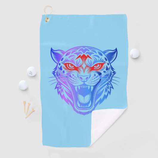 笑顔の子猫 ゴルフタオル (インサイチュ)