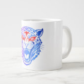 笑顔の子猫 ジャンボコーヒーマグカップ (正面右)