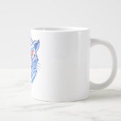 笑顔の子猫 ジャンボコーヒーマグカップ (右)