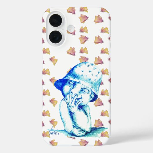 笑顔の小さな子 Case-Mate iPhoneケース (裏面)