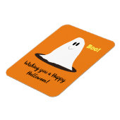 笑顔の幽霊ハロウィンマグネット マグネット (左側)