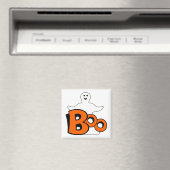 笑顔の幽霊ブー マグネット (インサイチュ (食洗機))