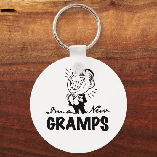 笑顔の新しいグランプTシャツとギフト キーホルダー (正面)