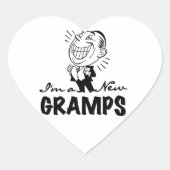 笑顔の新しいグランプTシャツとギフト ハートシール (正面)