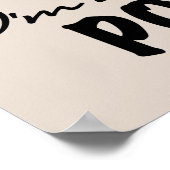 笑顔の新しいポッパTシャツとギフト ポスター (角)