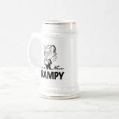 笑顔の新しい文法的Tシャツとギフト ビールジョッキ (正面左)