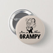 笑顔の新しい文法的Tシャツとギフト 缶バッジ (正面&裏面)