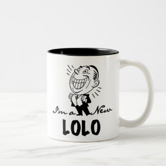 笑顔の新しいLolo Tシャツとギフト ツートーンマグカップ