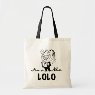 笑顔の新しいLolo Tシャツとギフト トートバッグ