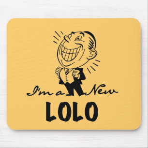 笑顔の新しいLolo Tシャツとギフト マウスパッド