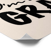 笑顔の新しいTシャツとギフト ポスター (角)