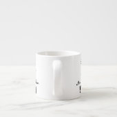 笑顔の新Tシャツとギフト エスプレッソカップ (裏面)