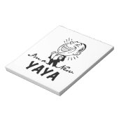 笑顔の新Tシャツとギフト ノートパッド (回転)